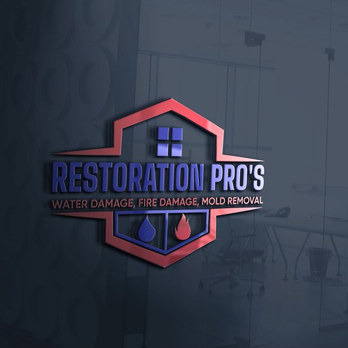 Designs | looking for a logo that hints at water damage. fire damage ...