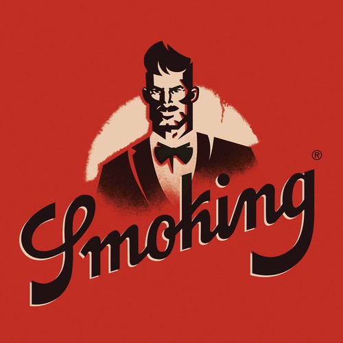 DRAW YOUR OWN MR. SMOKING - one open round - one winner - no final round Design por Ramon Soto