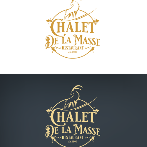 Design a cool logo for a cosy altitude restaurant Design by memindlogo