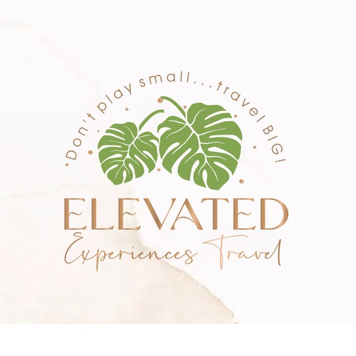 Luxury travel advisor logo for a small business looking to make it BIG Design by Tara✏️