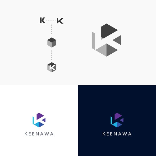 Logo design for a global technology platform Design by FASVlC studio