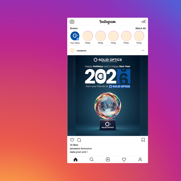 Happy newyear digital card design