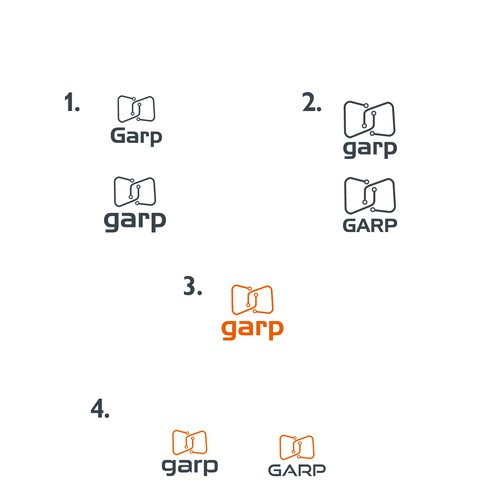 Diseño de New product logo for Garp, an ERP from Jeeves de Kaiify