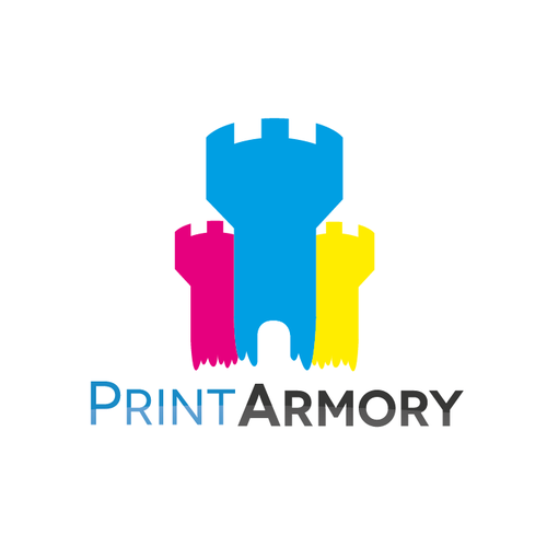 Logo needed for new Print Armory, copy and print. Design by much4