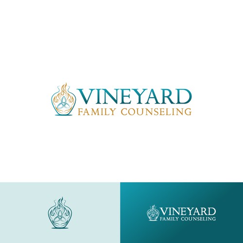 Design a sophisticated but warm and welcoming logo for a community counseling practice. Diseño de gimb