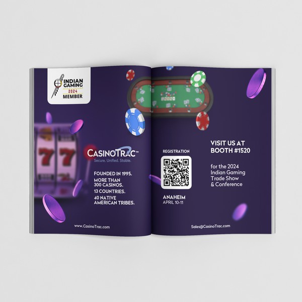 Design Double page Advertisement