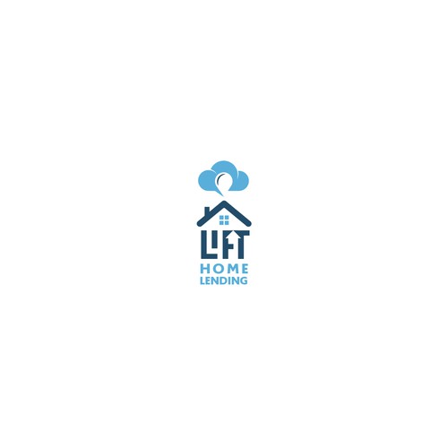 Lift Home Lending Logo Design by freecycle