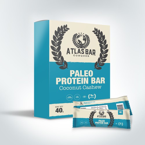 Protein Bar Needs Powerful New Packaging Design by dannymerrion