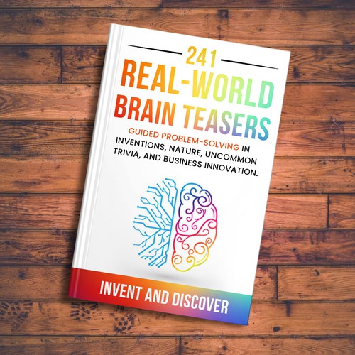 Book Cover - Creativity, Innovation, Inventions, Lateral thinking Design by Zahari Studio