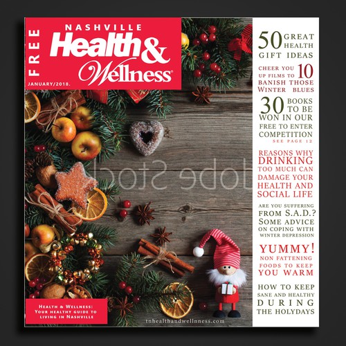 health magazine cover page