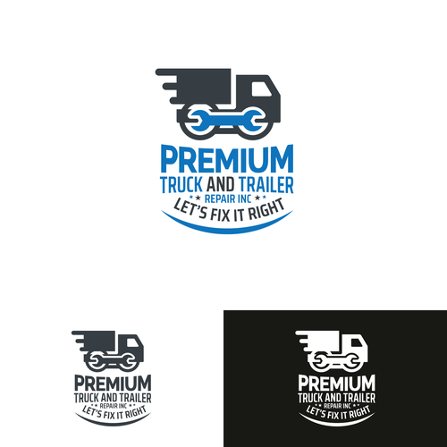 Premium Truck and Trailer Repair Inc Design by Slam29