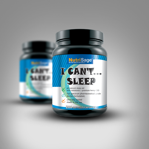 bn82designさんのCreate a fun, modern + hip label template for an established health supplement brandデザイン