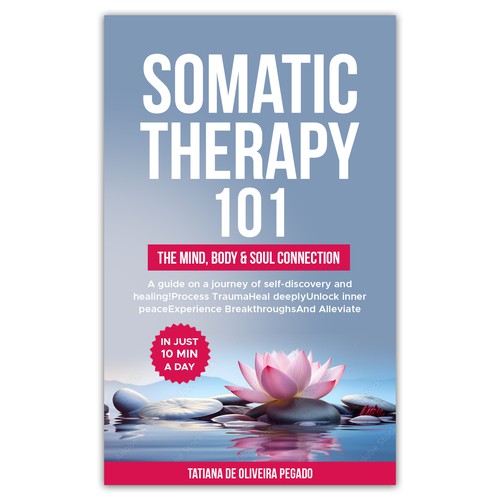 Beautiful & powerful book cover with a lotus flower design Design by Lakṣya