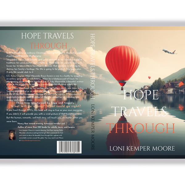 Hope travels through book cover contes