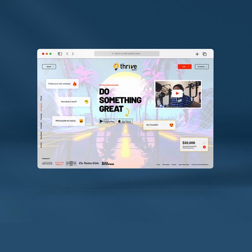 Forbes-listed company needs website for Gen-Z users Design by Creative_Ahmed