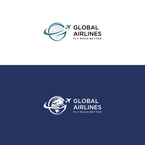 Take off! A Brand New Global Airline logo! Design by makaryo™