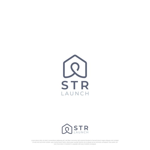 Short Term Rental SAAS Company Logo Design by Nick Camastra