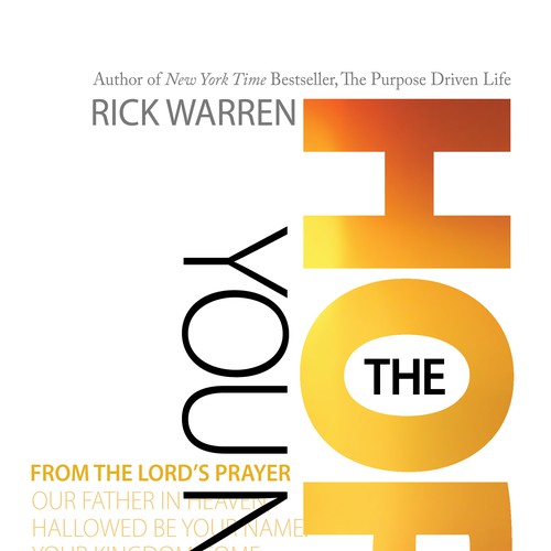 Design Rick Warren's New Book Cover Diseño de stemlund