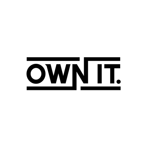 Edgy logo design for OWN IT Design by rilstack