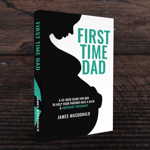 Book cover art appealing to First Time Dad & Expectant Mums Design réalisé par Trivuj