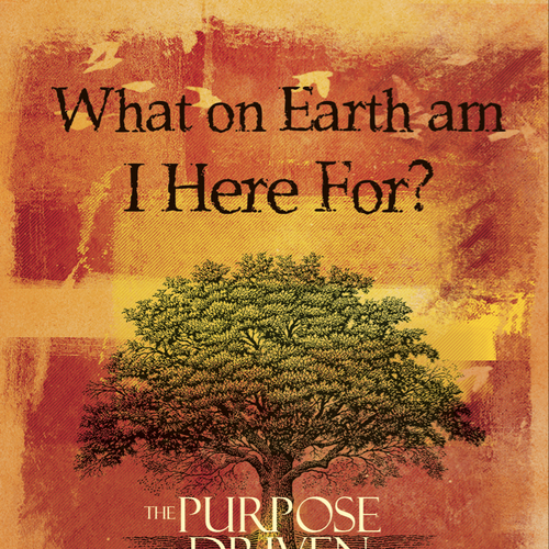 Book cover redesign for "What on Earth Am I Here For? The Purpose Driven Life" by Rick Warren Design by Jorge.estrada82