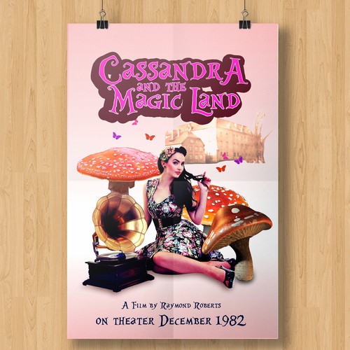 Create your own ‘80s-inspired movie poster! デザイン by Berlina