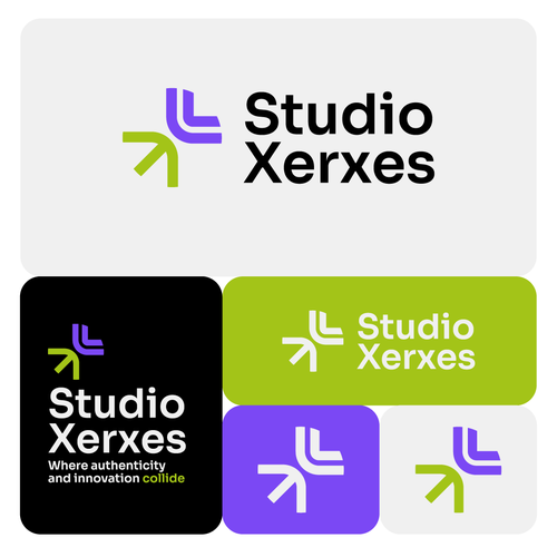 Design an impactful and creative logo and develop a brand guide for our video production company Design by Júnior Augusto