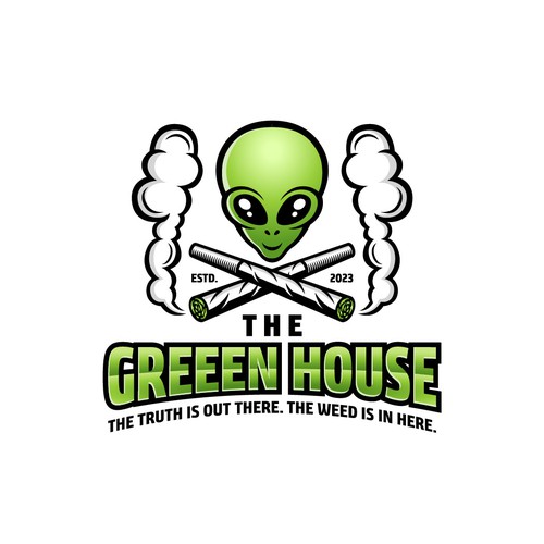 Alien and Crossing Joints Logo Design by Bayhil Gubrack