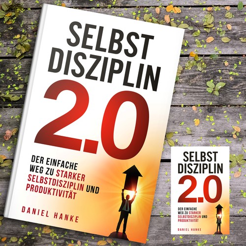 Book cover for a book about SELF-DISCIPLINE Design by Yesna99