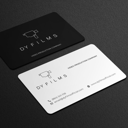 Business card for video production company Design by Galaxiya