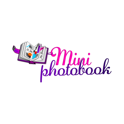 "Miniphotobook a besoin d'un logo pour son site" winning Poster
