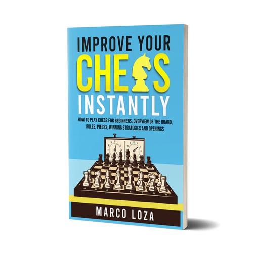 Awesome Chess Cover for Beginners Diseño de D sign Master