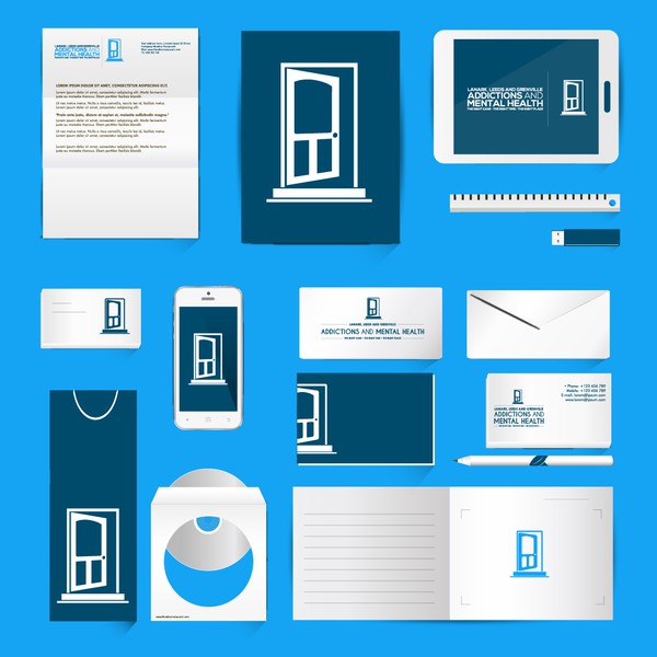 Design realizzato da Melting Woods Graphics intitolato "Help us create a logo for Addictions and Mental Health"