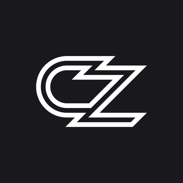 Modern CZ Monogram Logo
