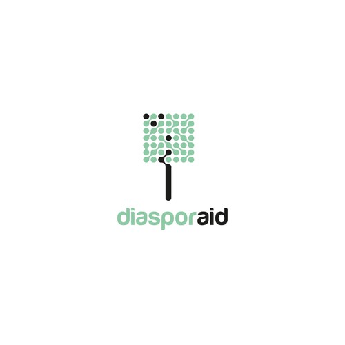 Design a powerful logo for diasporaid, an impact-oriented network/platform for expats Design by tetrimistipurelina