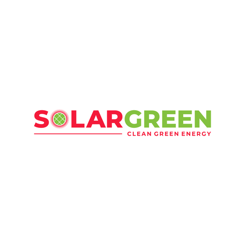 Logo for solar retailer, SolarGreen Réalisé par nutronsteel