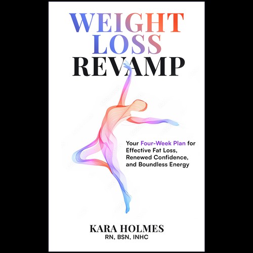 Design an eye-grabbing, compelling cover for a book on lasting weight loss Design by Divya Balu