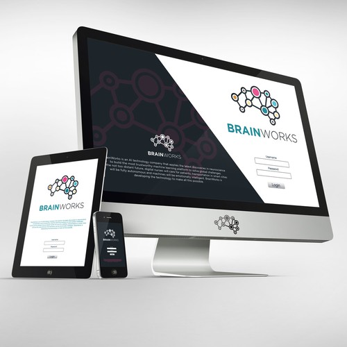 Design a logo for BrainWorks - a new AI company! Design by Ezra Design™