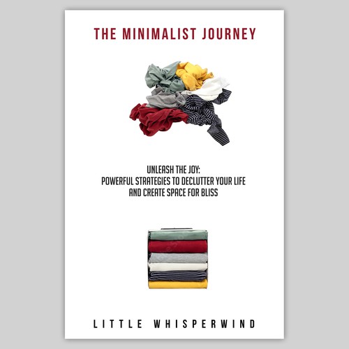 Minimalist Odyssey: Book Cover Design Contest Design by Neutron Star