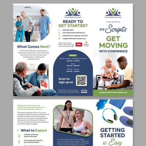 "InDesign Medical Brochure" winning Logo design