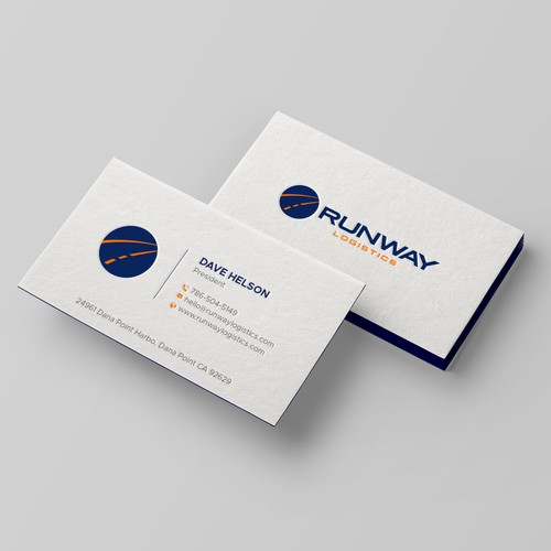 Runway Logistics Business Card Design by Taaiebah