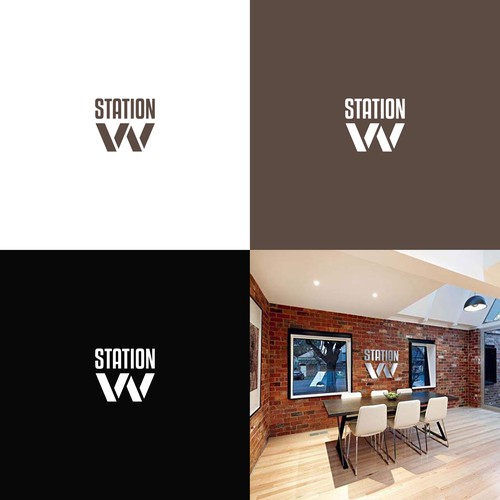 Logo for coworking office Design by Pootnik