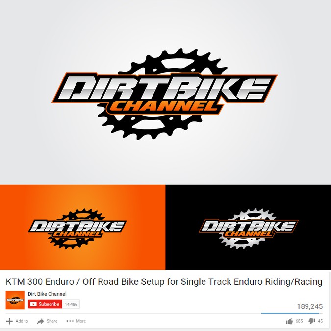 Create A Logo For Dirt Bike Channel One Of The Fastest Growing