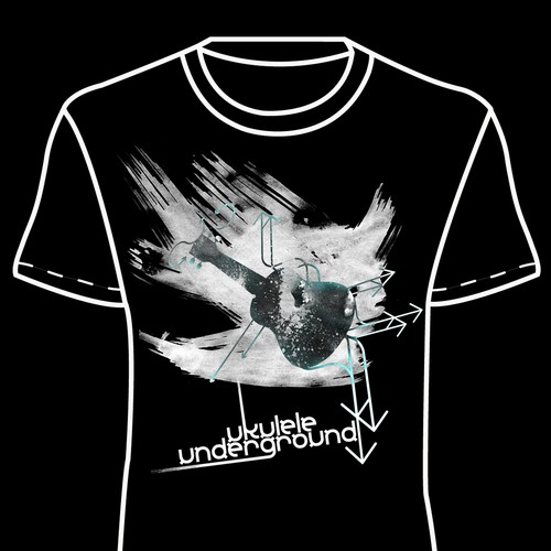 T-Shirt Design for the New Generation of Ukulele Players Design by SimonSays1313