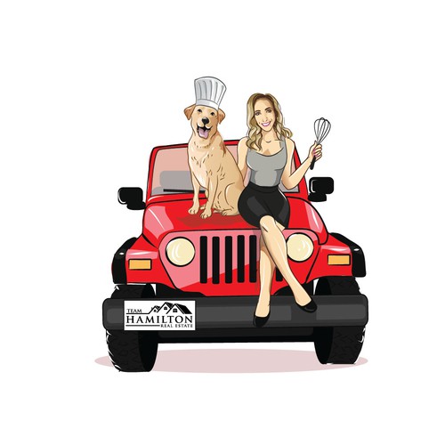 The jeep loving, baking, real estate broker | Logo design contest |  99designs
