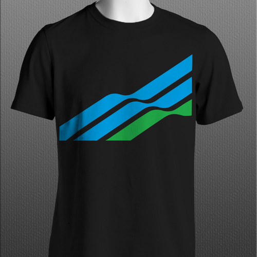 Line Graph T-Shirt Design by lelaart