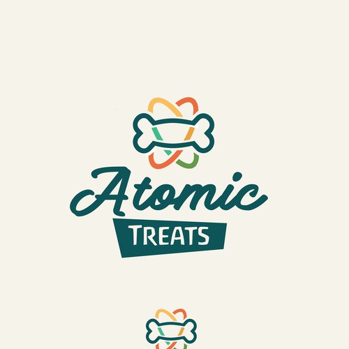 Design a logo and brand for a 50s theme freeze dried candy/dog treat business Design by Fortuna Design