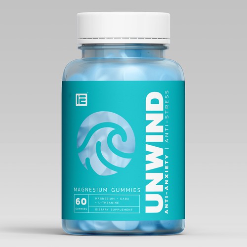 Trendy Supplement Brand Label Design Réalisé par MKaufhold