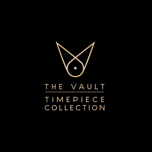 The Vault | Timepiece Collection Logo Contest Design by Designus