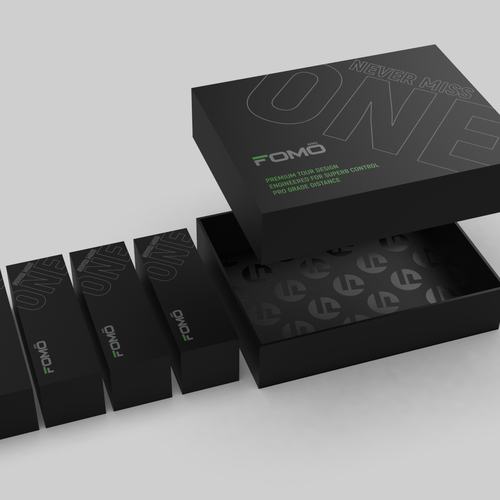 Design Golf Ball Packaging- Outer Box and Inner Sleeve Box-ontwerp door KS BOY